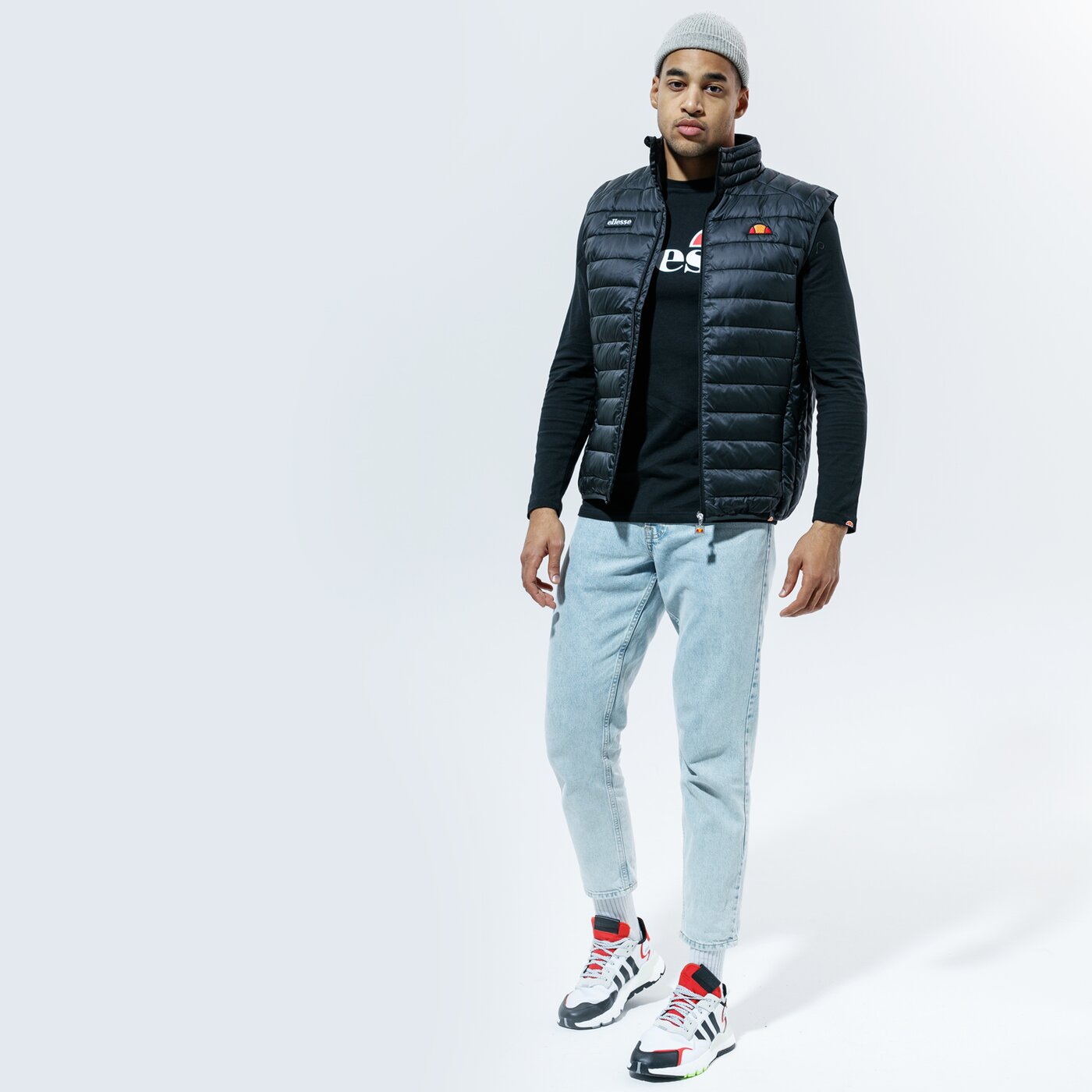 Мъжка тениска ELLESSE ТЕНИСКА SL GRAZIE BLK shc07406011 цвят черен