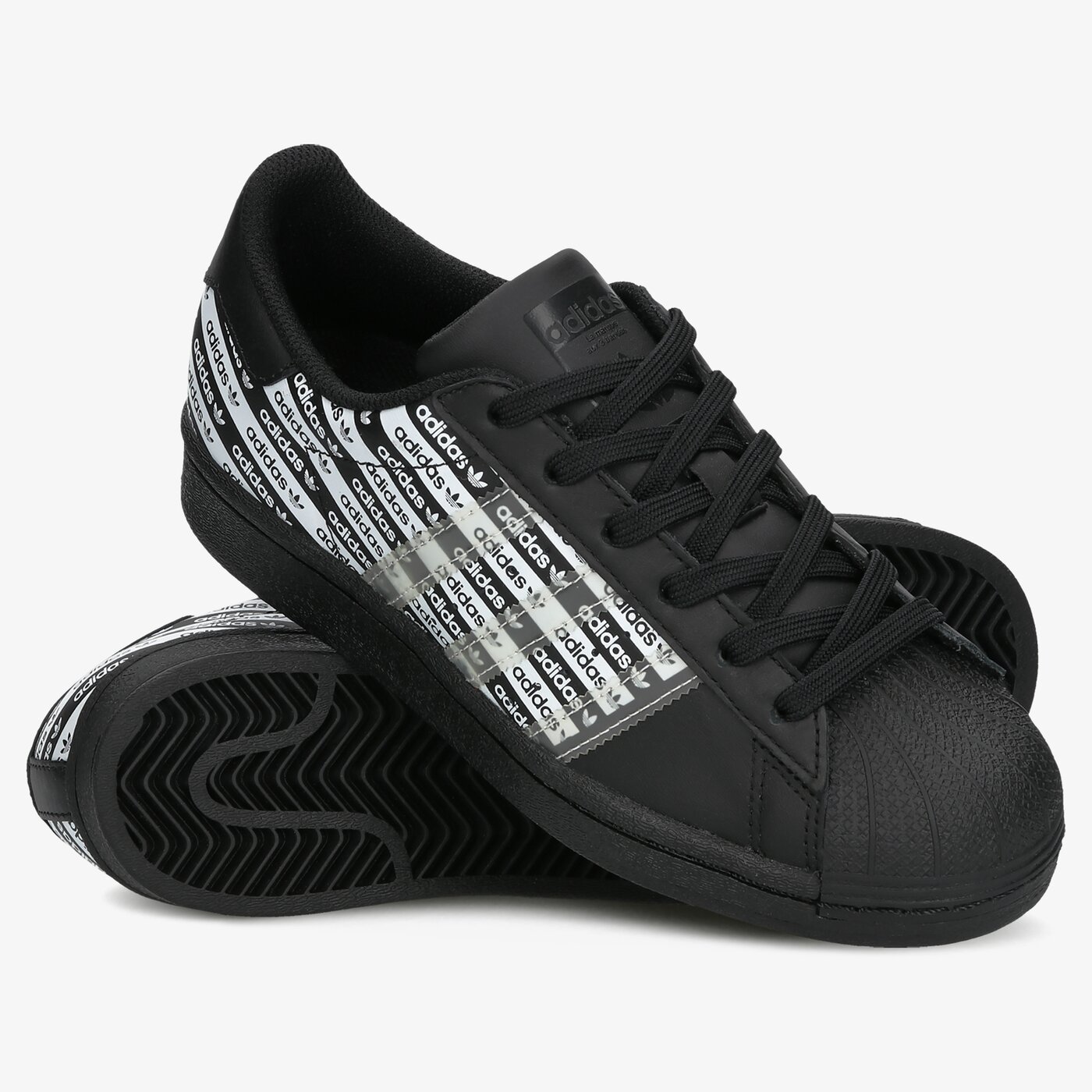 Детски маратонки ADIDAS SUPERSTAR J  fv3762 цвят черен