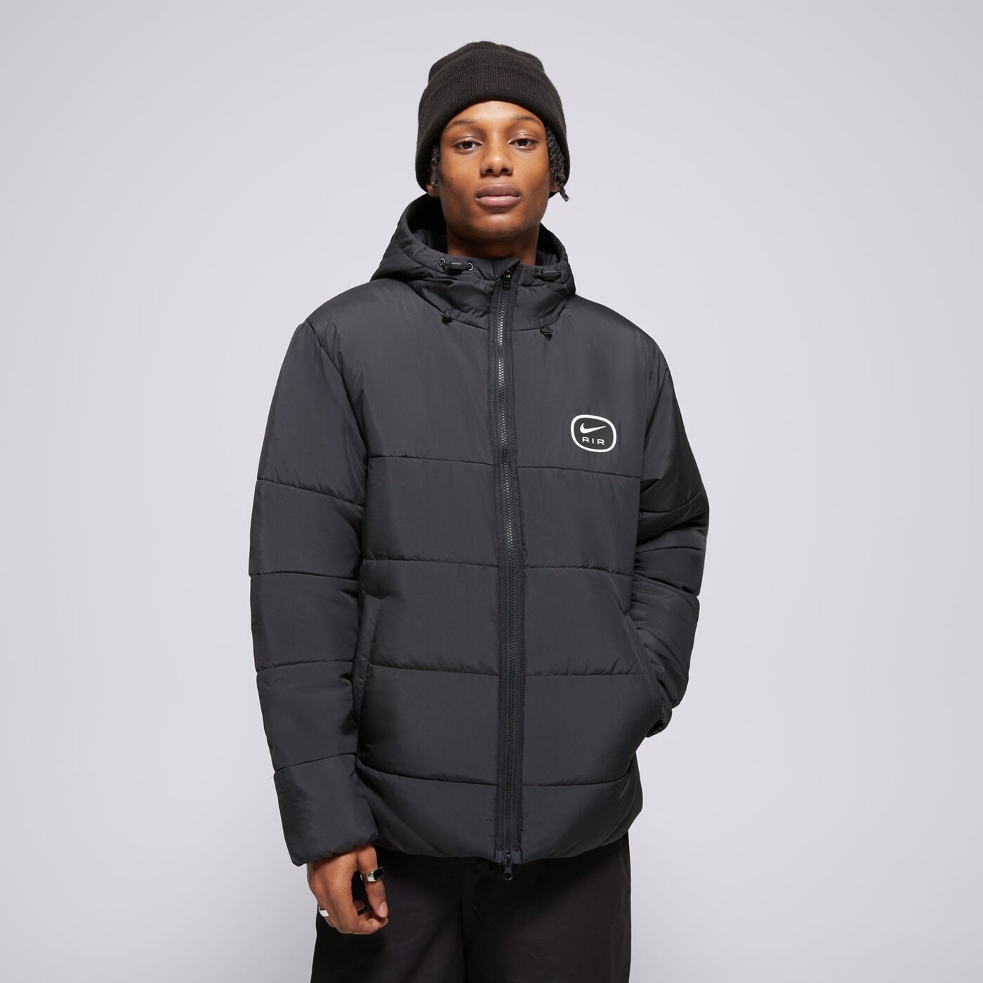 Мъжко зимно яке NIKE ЯКЕ ЗИМНО M NSW SW AIR SYN FILL JKT hm0198-011 цвят черен