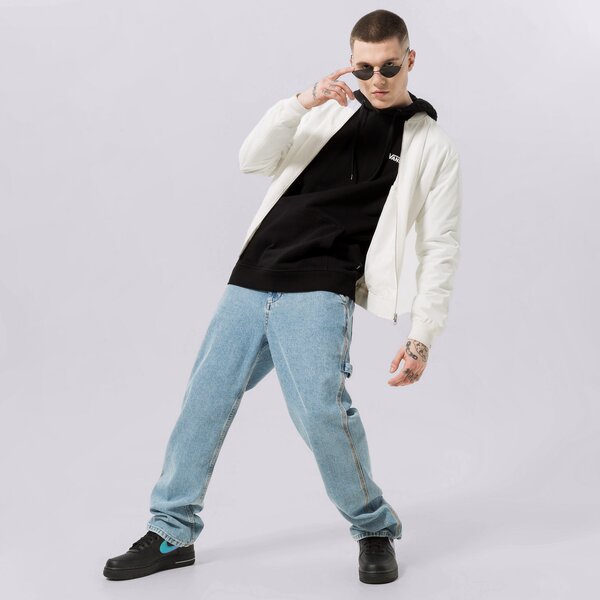 Мъжки суичър VANS СУИТЧЪР С КАЧУЛКА CORE BASIC PO FLEECE BLACK vn0a7ydvblk1 цвят черен