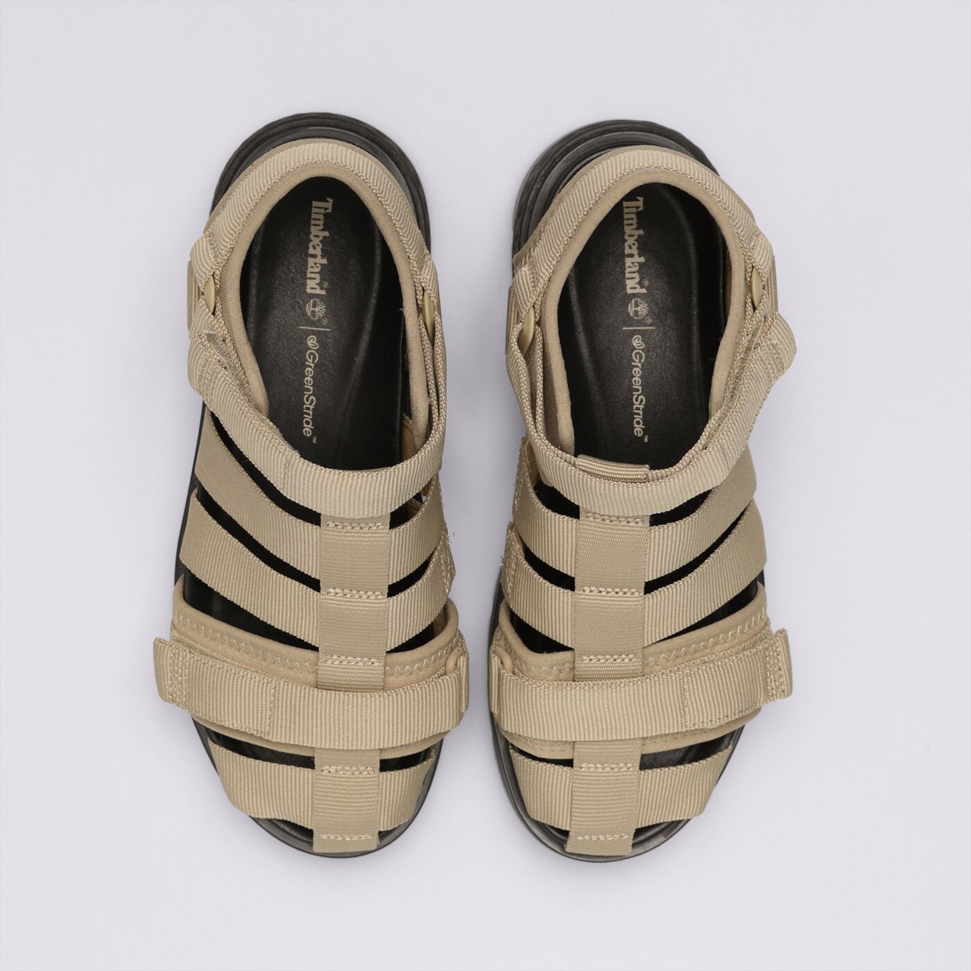 Дамски чехли и сандали TIMBERLAND RAY CITY SANDAL tb0a5p8ndh41 цвят бежов