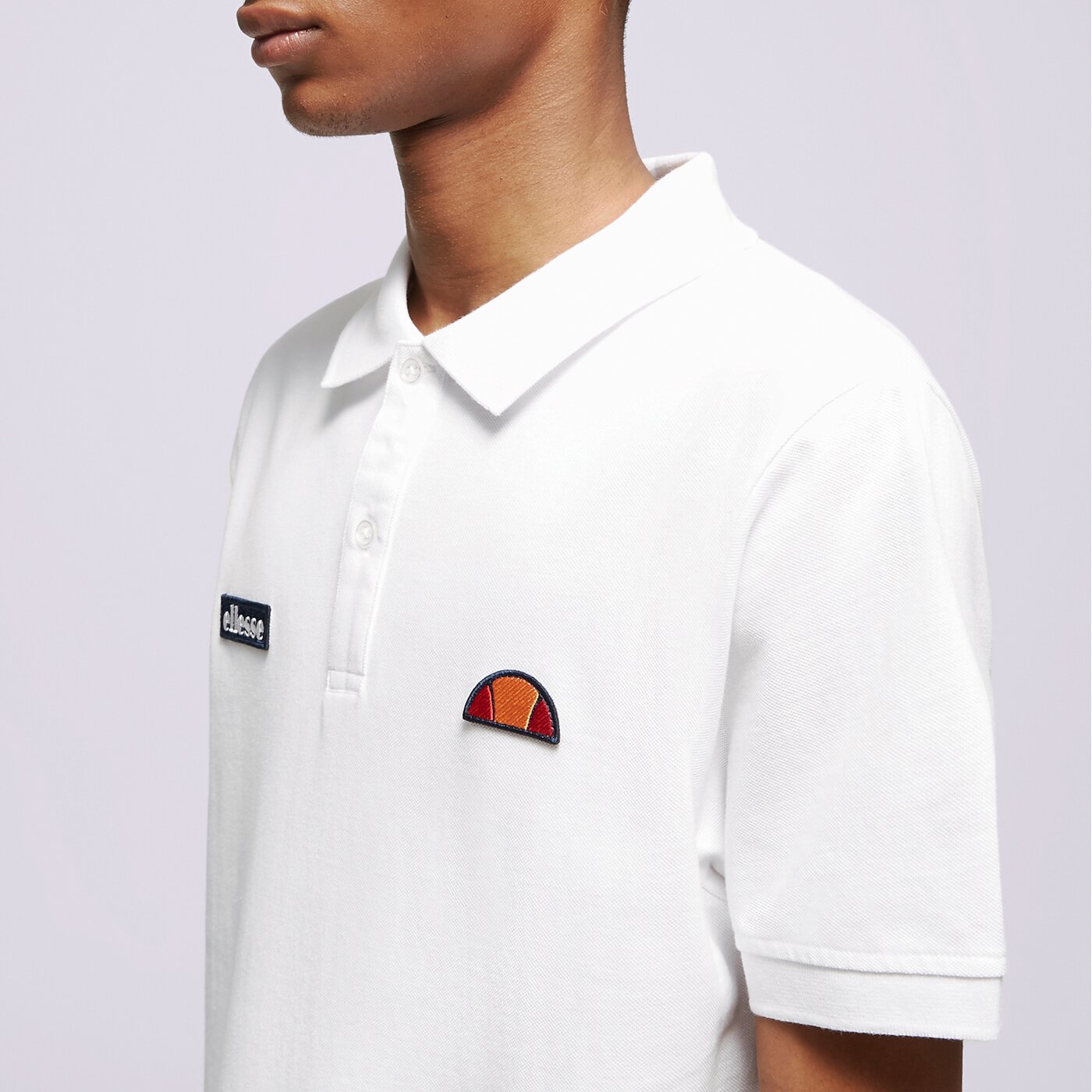 Мъжка тениска ELLESSE ТЕНИСКА ТИП ПОЛО MONTURA WHT shs04475908 цвят бял