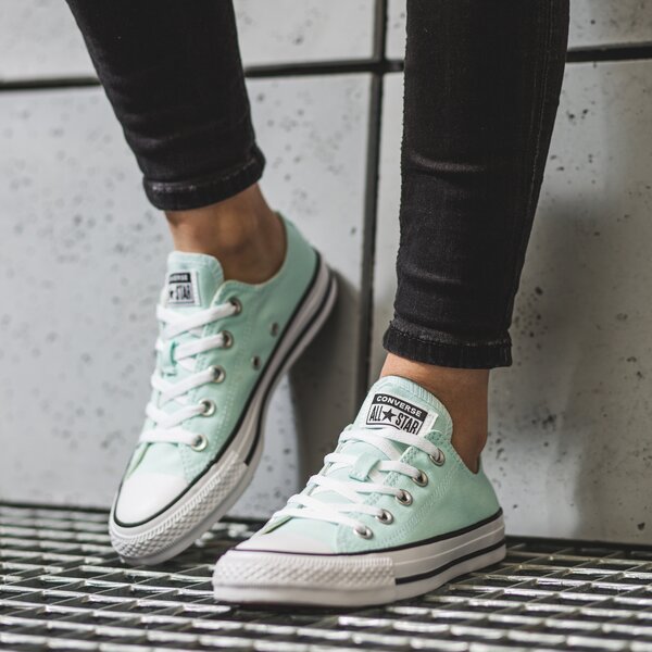 Дамски маратонки CONVERSE CHUCK TAYLOR ALL STAR  163357c цвят зелен