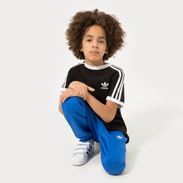 Детска тениска ADIDAS ТЕНИСКА 3STRIPES TEE BOY hk0264 цвят бял