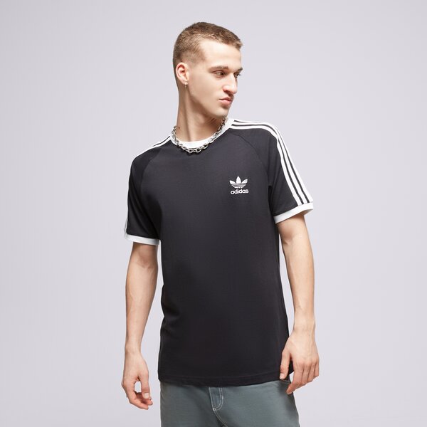 Мъжка тениска ADIDAS ТЕНИСКА 3-STRIPES TEE ia4845 цвят черен