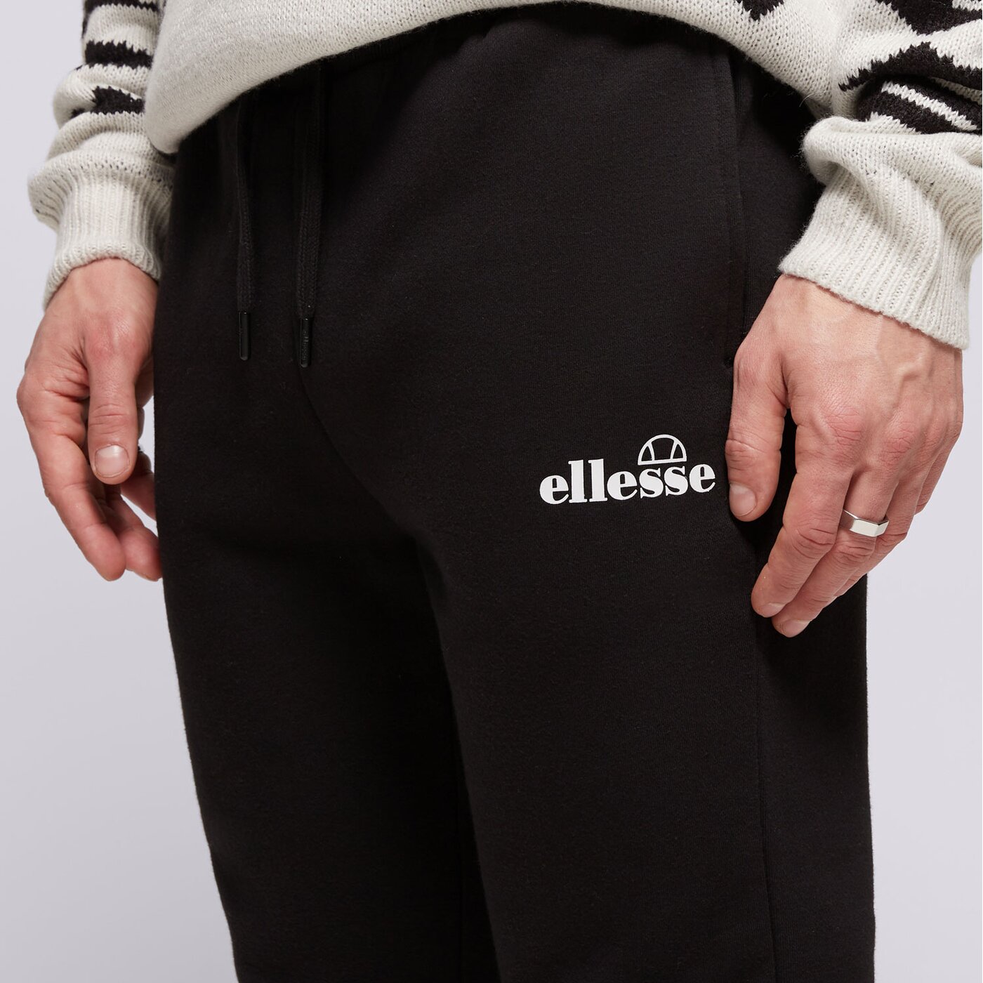 Мъжки панталони ELLESSE ПАНТАЛОНИ CRAVO JOG PANT BLK shp16465011 цвят черен
