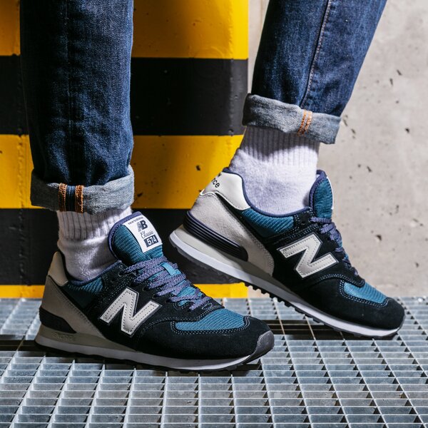 Мъжки маратонки NEW BALANCE 574  ml574bd2 цвят тъмносин