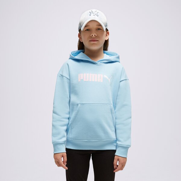 Детски суичър PUMA СУИТЧЪР С КАЧУЛКА KEY BOYFRIEND HOODIE BLUE 62299821 цвят син