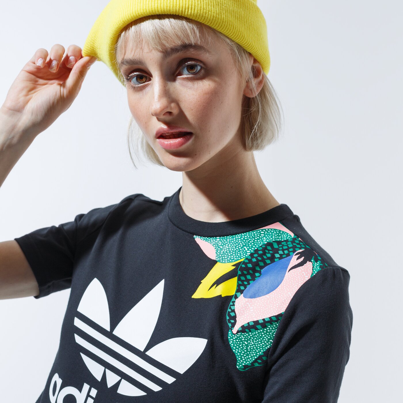 Дамски ADIDAS РОКЛЯ TEE АНЦУГS gc6829 цвят черен