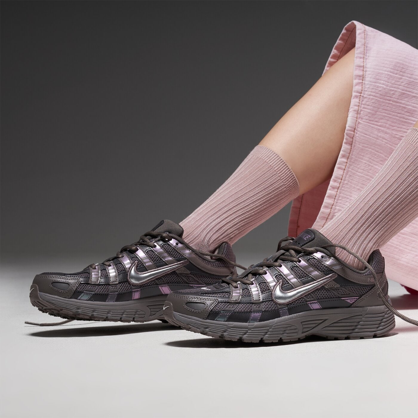 Детски маратонки NIKE P-6000 hv5064-200 цвят каки