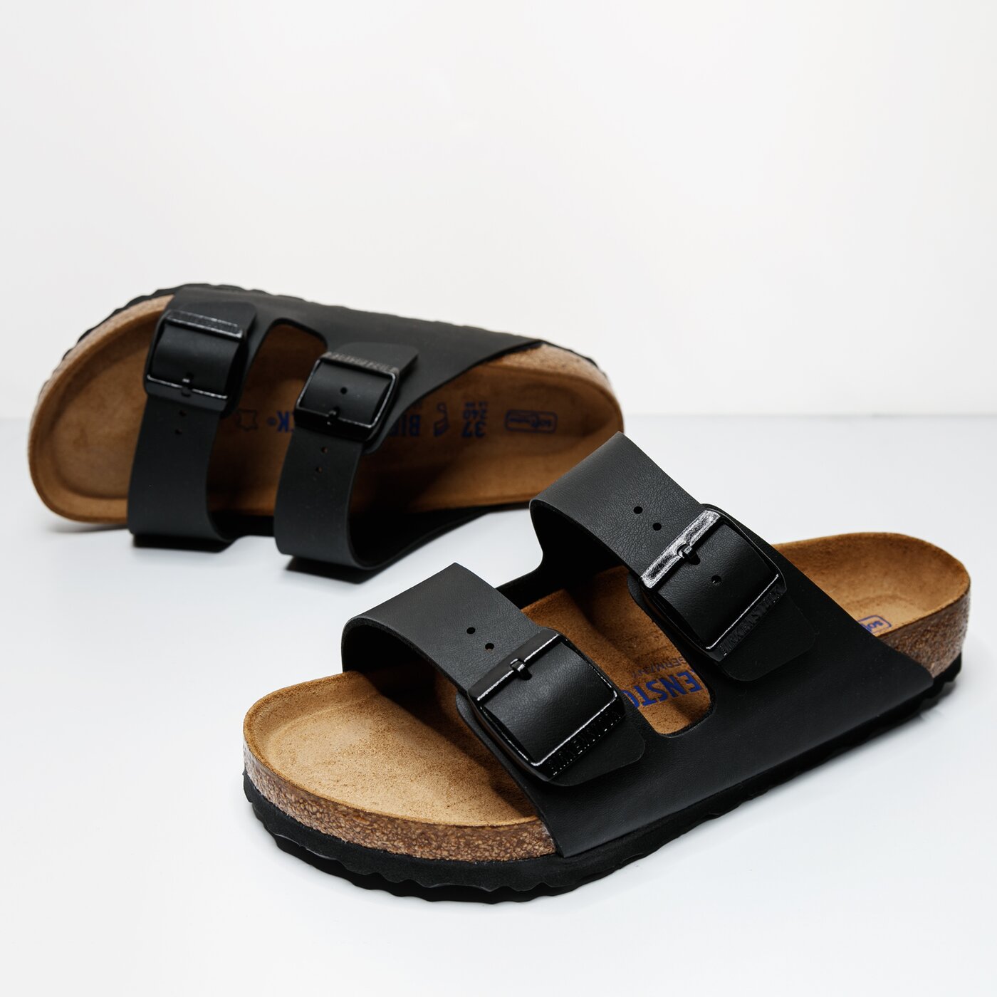 Дамски чехли и сандали BIRKENSTOCK ARIZONA SFB 551251 цвят черен