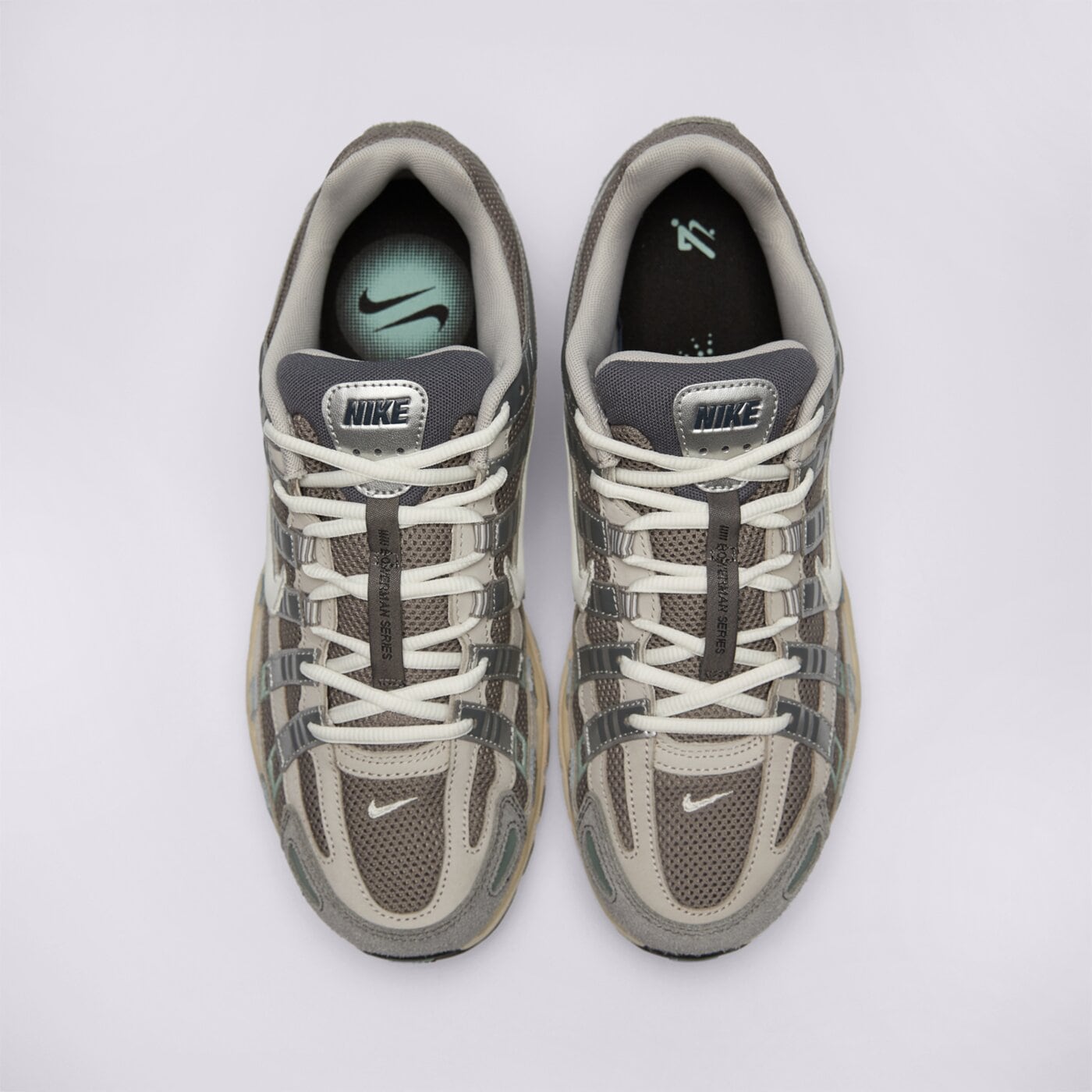 Мъжки маратонки NIKE P-6000 fn7509-029 цвят сив