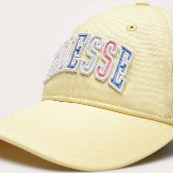 Дамска шапка с козирка ELLESSE ШАПКА CAPALO CAP YELLOW sara3046606 цвят жълт