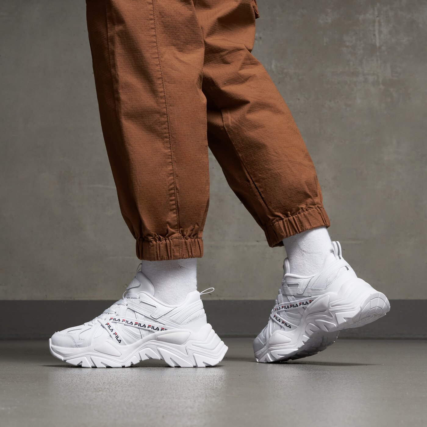 Дамски маратонки FILA ELECTROVE 2 5rm01971100 цвят бял