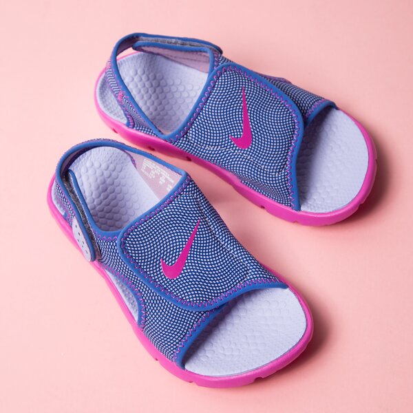 Детски чехли и сандали NIKE SUNRAY ADJUST 4 GGP 386520-504 цвят виолетов