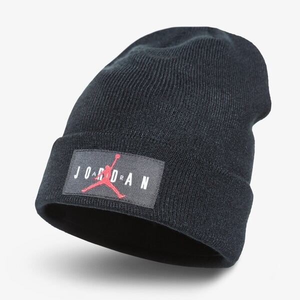 Детска зимна шапка JORDAN ЗИМНА ШАПКА HBR BEANIE 9a0588-023 цвят черен