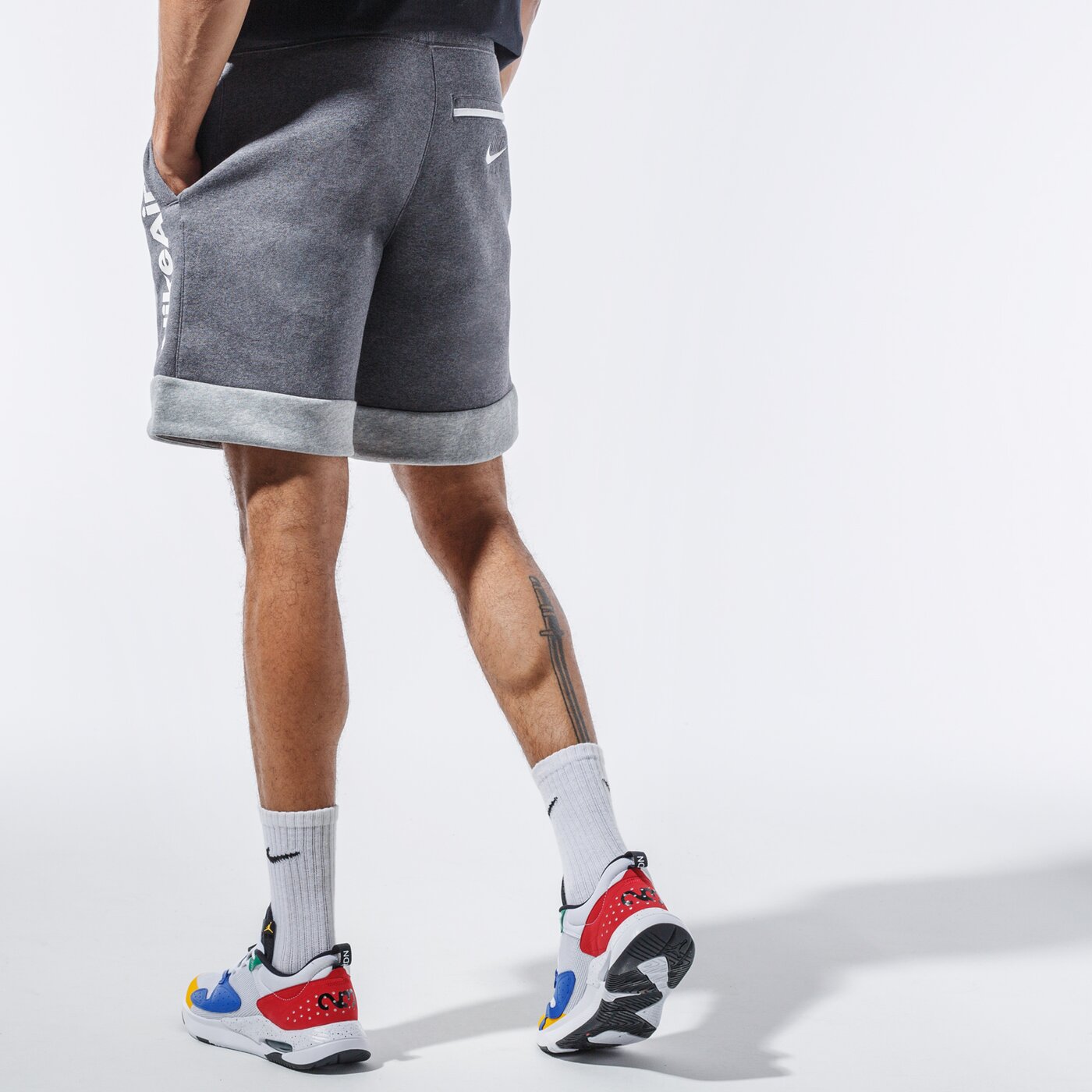 Мъжки къси панталони NIKE ШОРТИ AIR cj4832-071 цвят сив