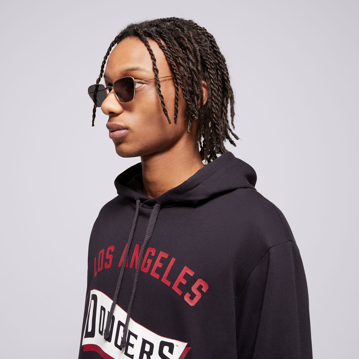 Мъжки суичър NEW ERA СУИТЧЪР С КАЧУЛКА MLB PENNANT LA DODGERS LOS ANGELES 60596189 цвят тъмносин