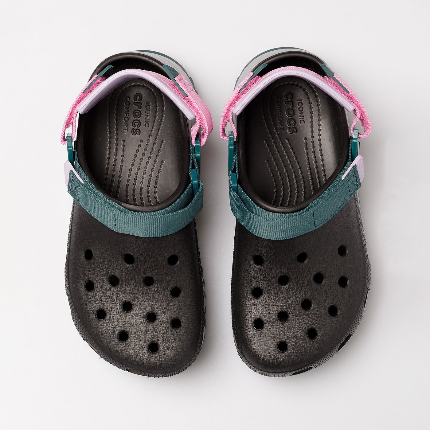 Дамски чехли и сандали CROCS CLASSIC HIKER 206772-988 цвят черен