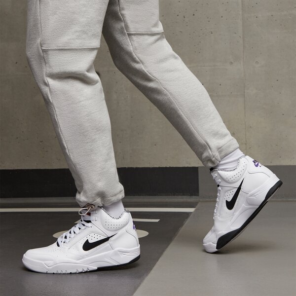 Мъжки маратонки NIKE AIR FLIGHT LITE MID dj2518-100 цвят бял