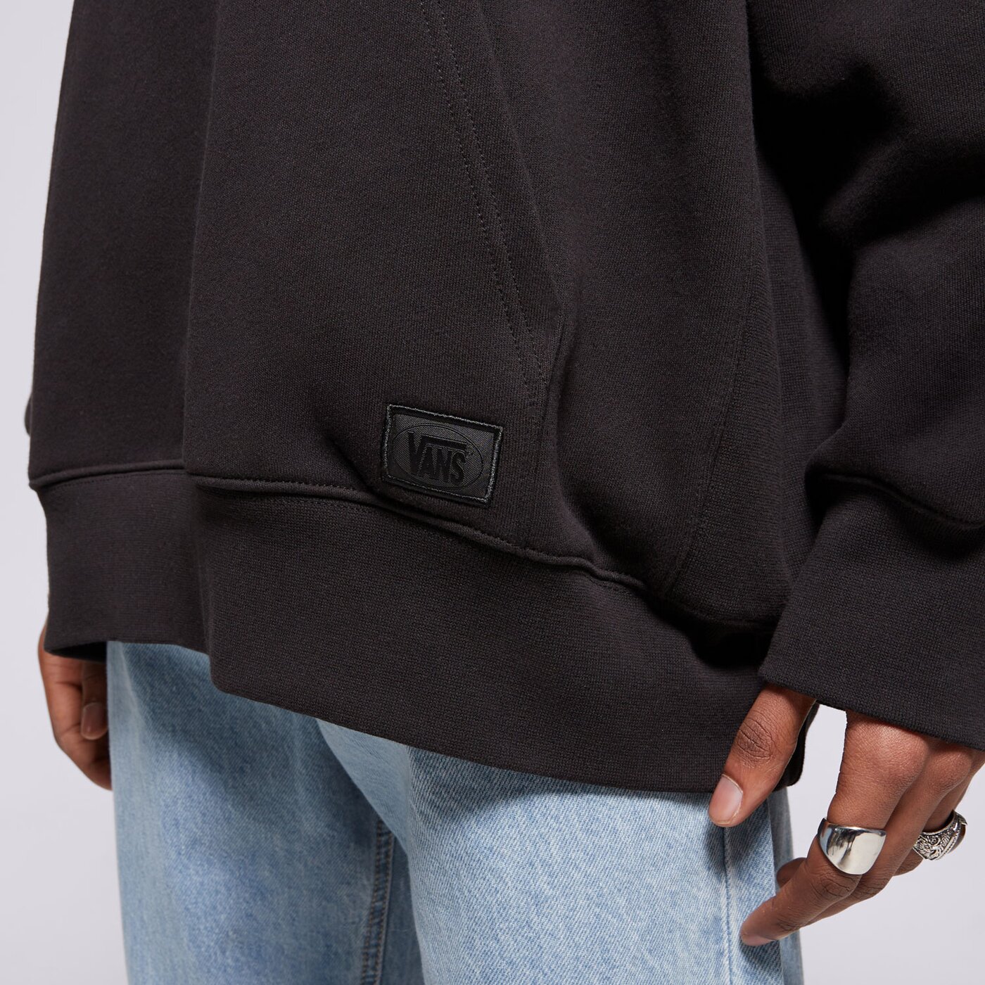 Мъжки суичър VANS СУИТЧЪР С КАЧУЛКА PREMIUM PULLOVER vn000p5cblk цвят черен