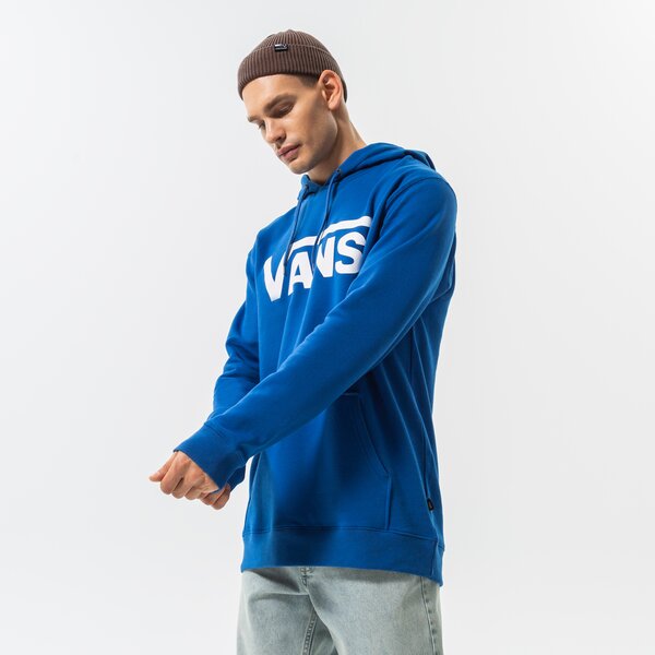Мъжки суичър VANS СУИТЧЪР С КАЧУЛКА VANS CLASSIC PO HOODIE II vn0a456b7wm1 цвят тъмносин