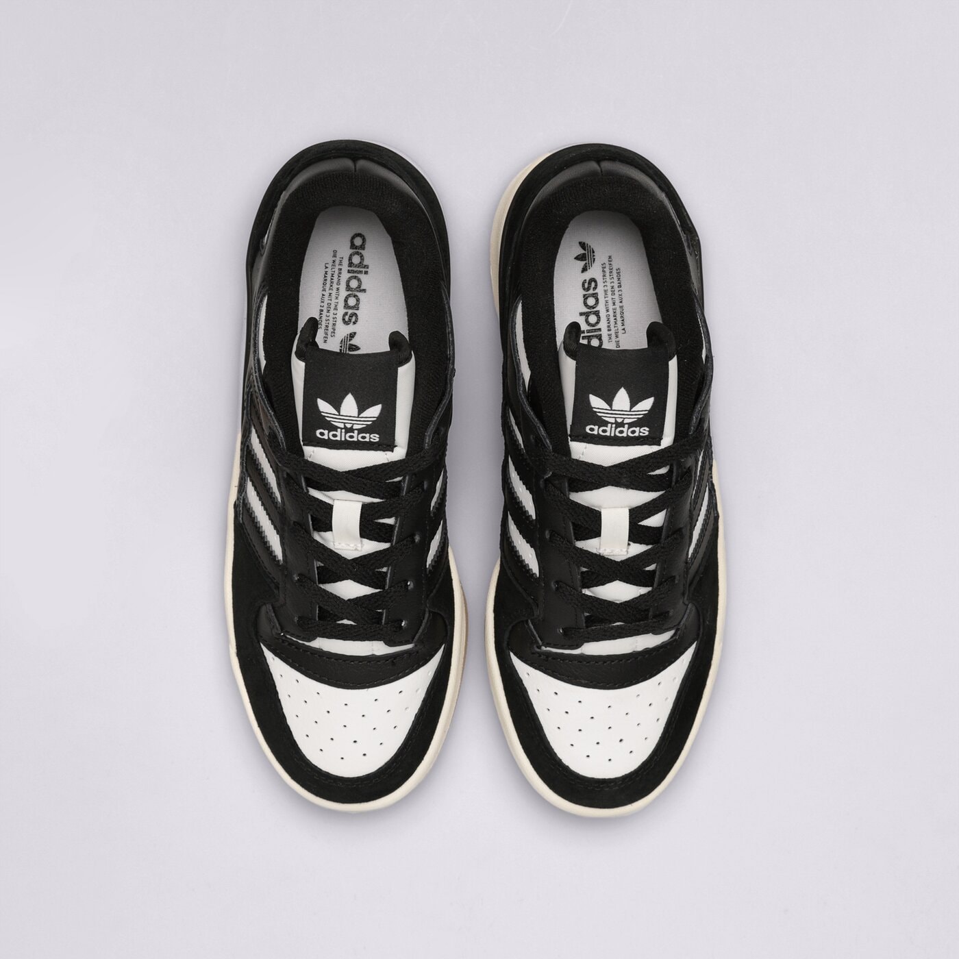 Детски маратонки ADIDAS FORUM LOW CL J id6862 цвят черен