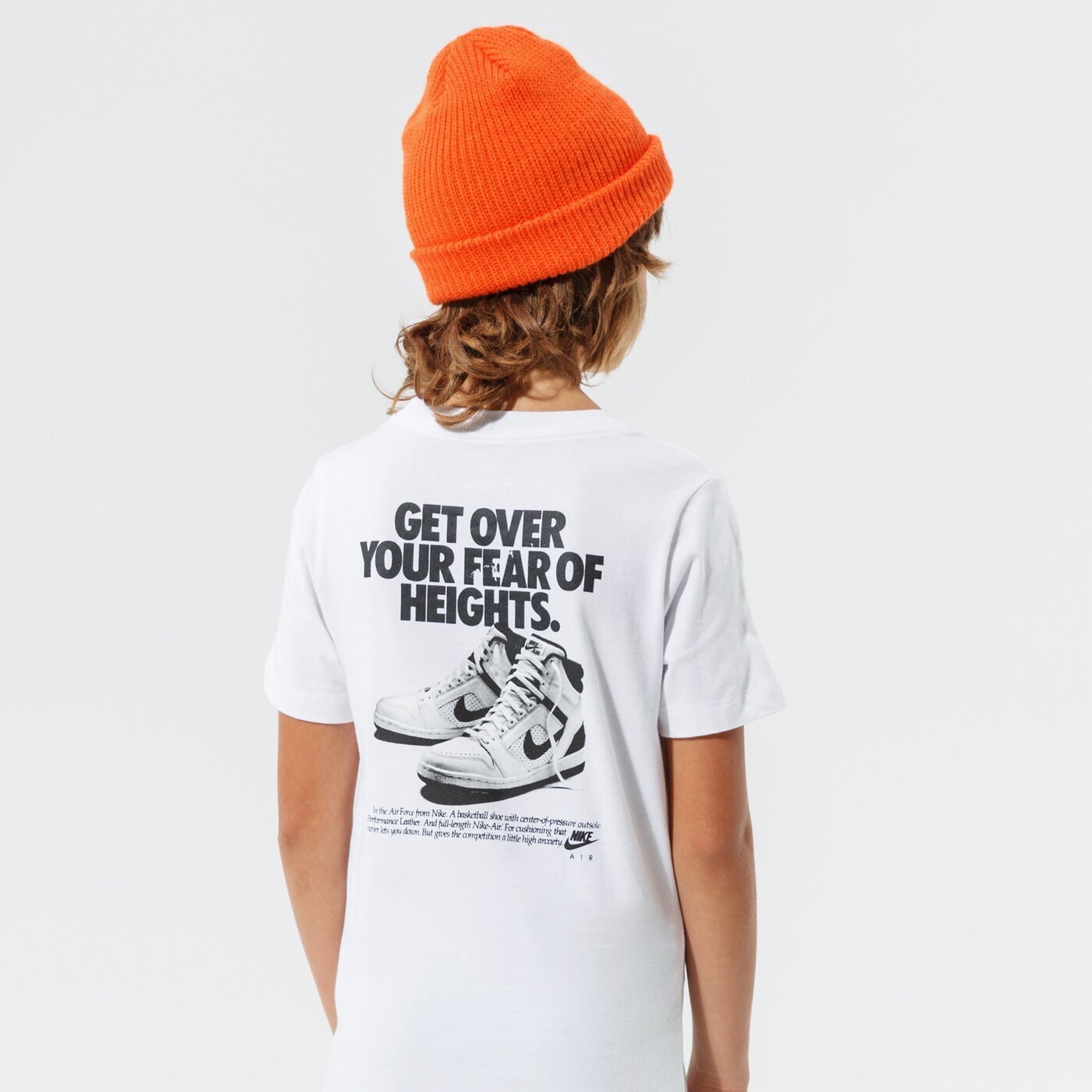 Детска тениска NIKE ТЕНИСКА B NSW TEE AIR C/S FA21 BOY dj6613-100 цвят бял