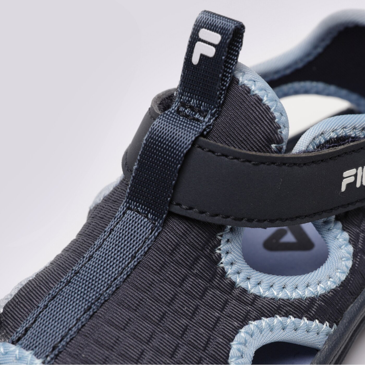 Детски чехли и сандали FILA AQUA KD 3sm01943-421 цвят тъмносин