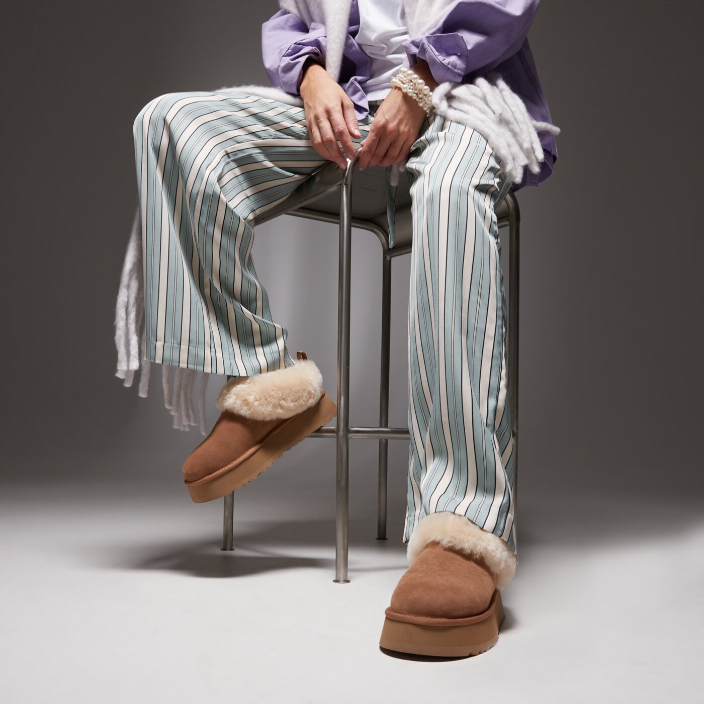 Дамски кежуал UGG TAZZELLE  1171393-che цвят кафяв