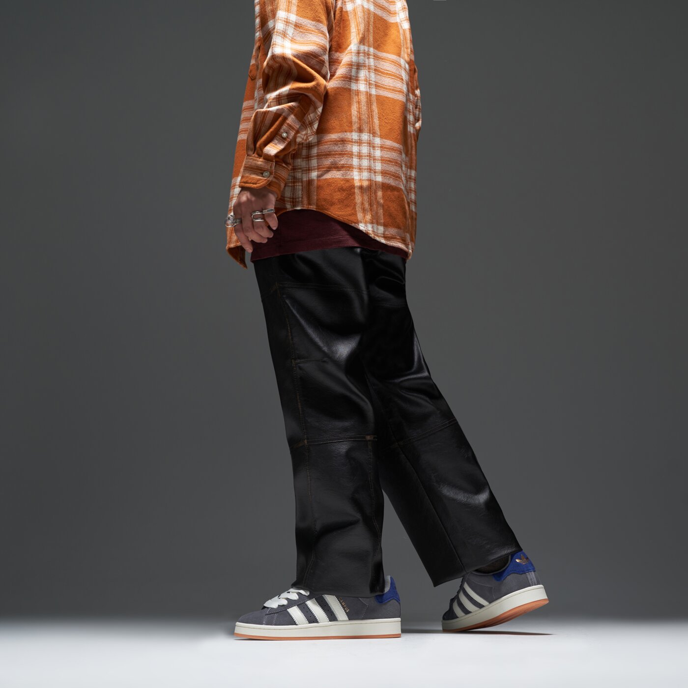 Мъжки маратонки ADIDAS CAMPUS 00S  js3787 цвят сив