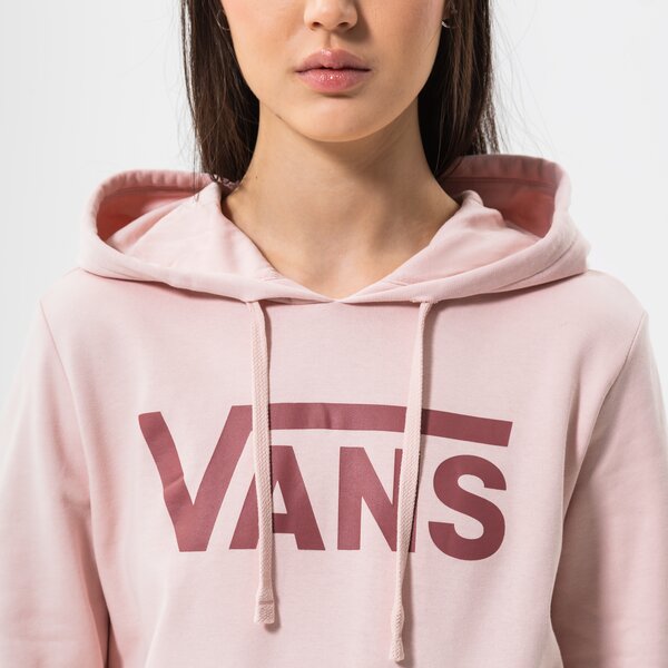 Дамски суичър VANS СУИТЧЪР С КАЧУЛКА WM CLASSIC V II HOODIE vn0a53ovyrr1 цвят розов
