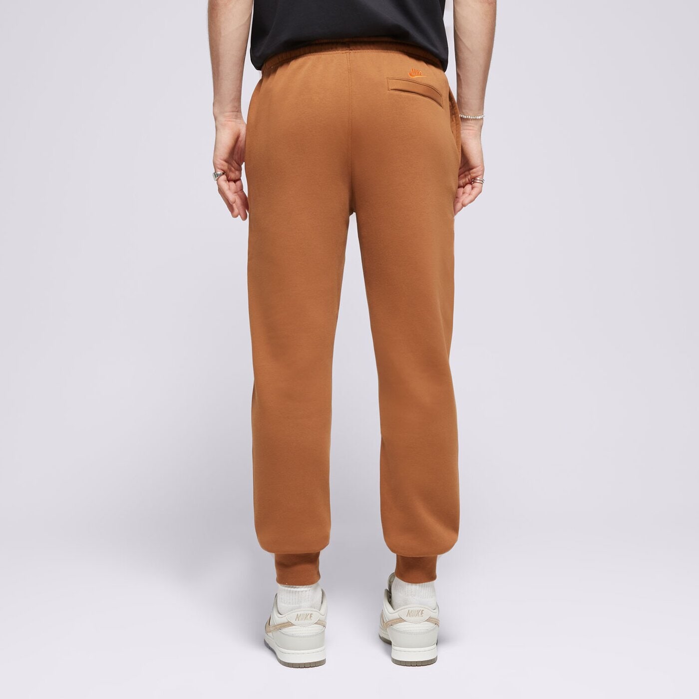 Мъжки панталони NIKE ПАНТАЛОНИ M NK CLUB BB JOGGER NVLTY fz0907-281 цвят кафяв