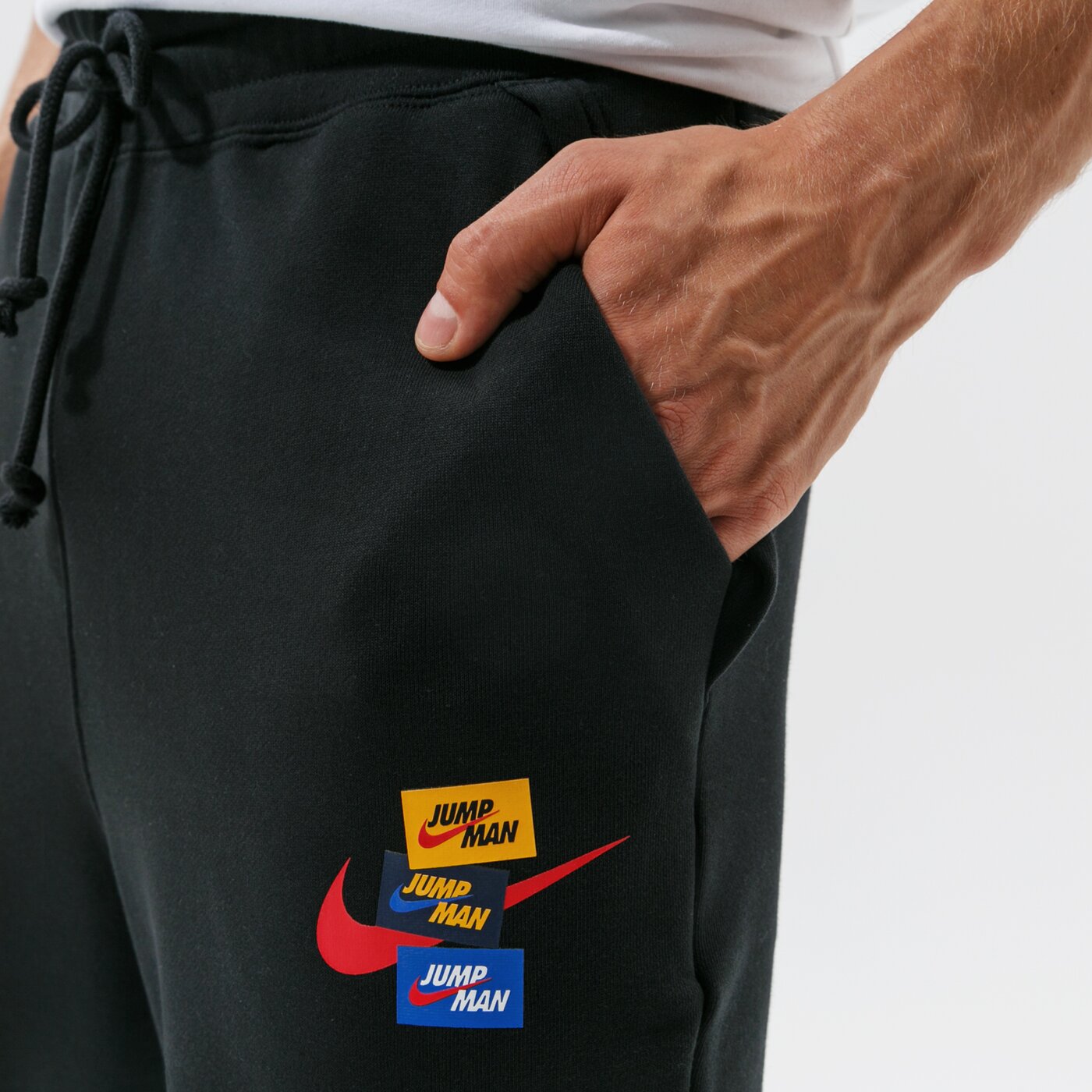 Мъжки панталони JORDAN ПАНТАЛОНИ M J JMPMN FLC PANT dh7724-010 цвят черен