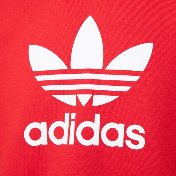 Детски суичър ADIDAS СУИТЧЪР С КАЧУЛКА CROPPED HOODIE ic3097 цвят червен