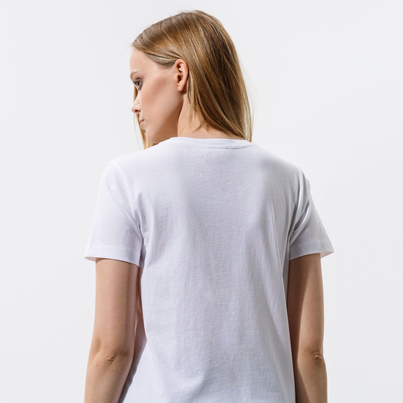 Дамска тениска CHAMPION ТЕНИСКА CREWNECK ТЕНИСКА 112605ww001 цвят бял