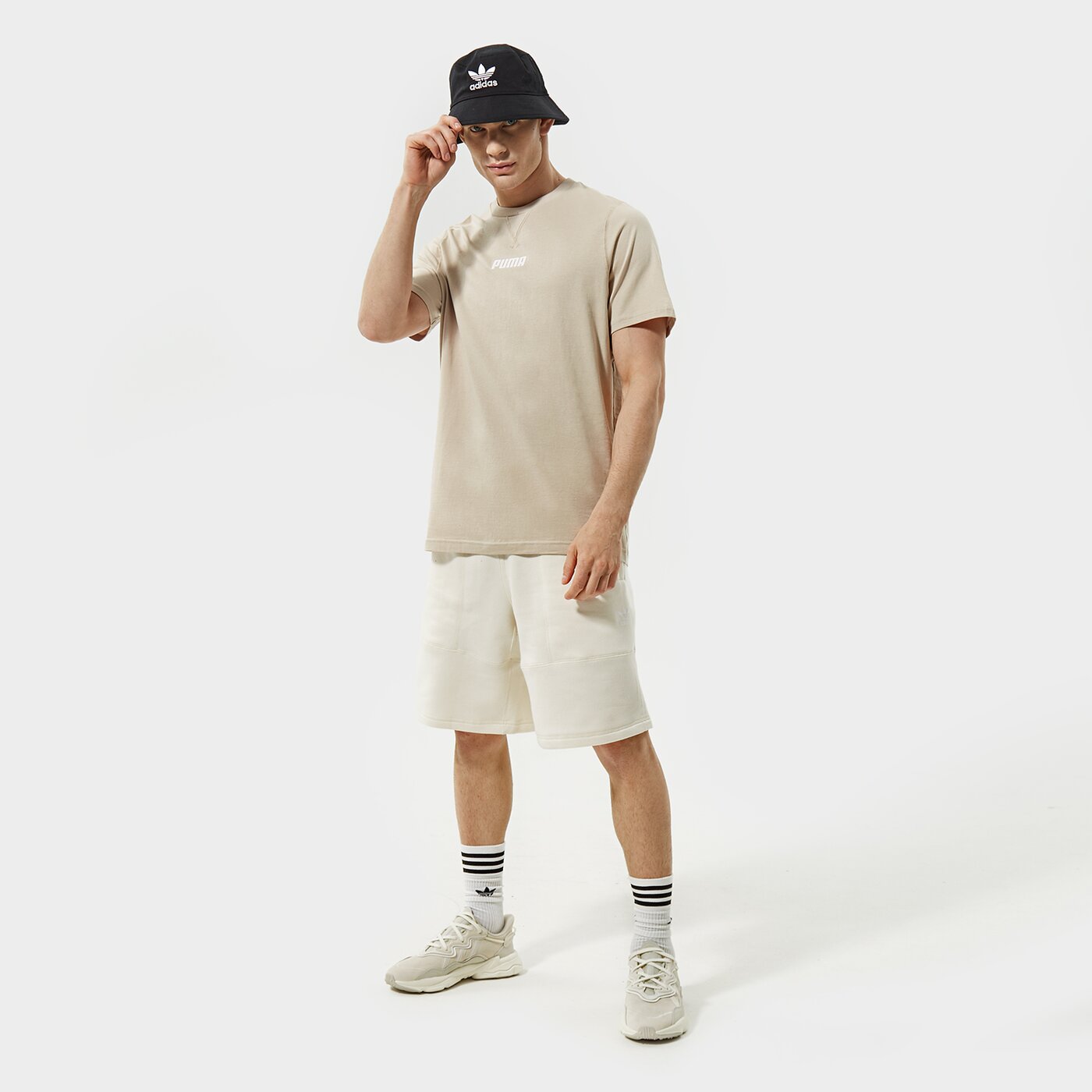 Мъжка тениска PUMA ТЕНИСКА MODERN BASICS TEE 84740764 цвят каки