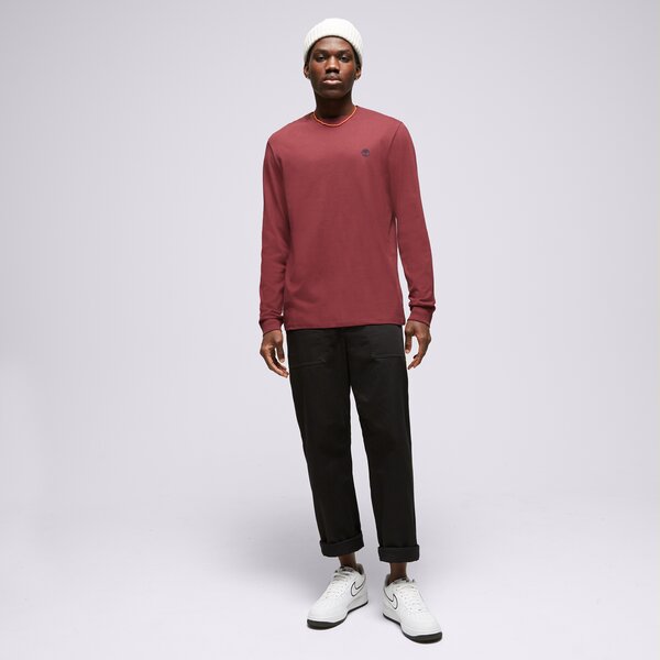Мъжка тениска TIMBERLAND ТЕНИСКА LS DUNSTAN RIVER JERSEY tb0a2bq3i301 цвят бордо