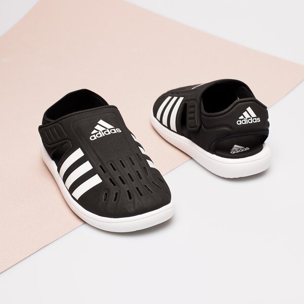 Детски чехли и сандали ADIDAS WATER SANDAL C gw0384 цвят черен