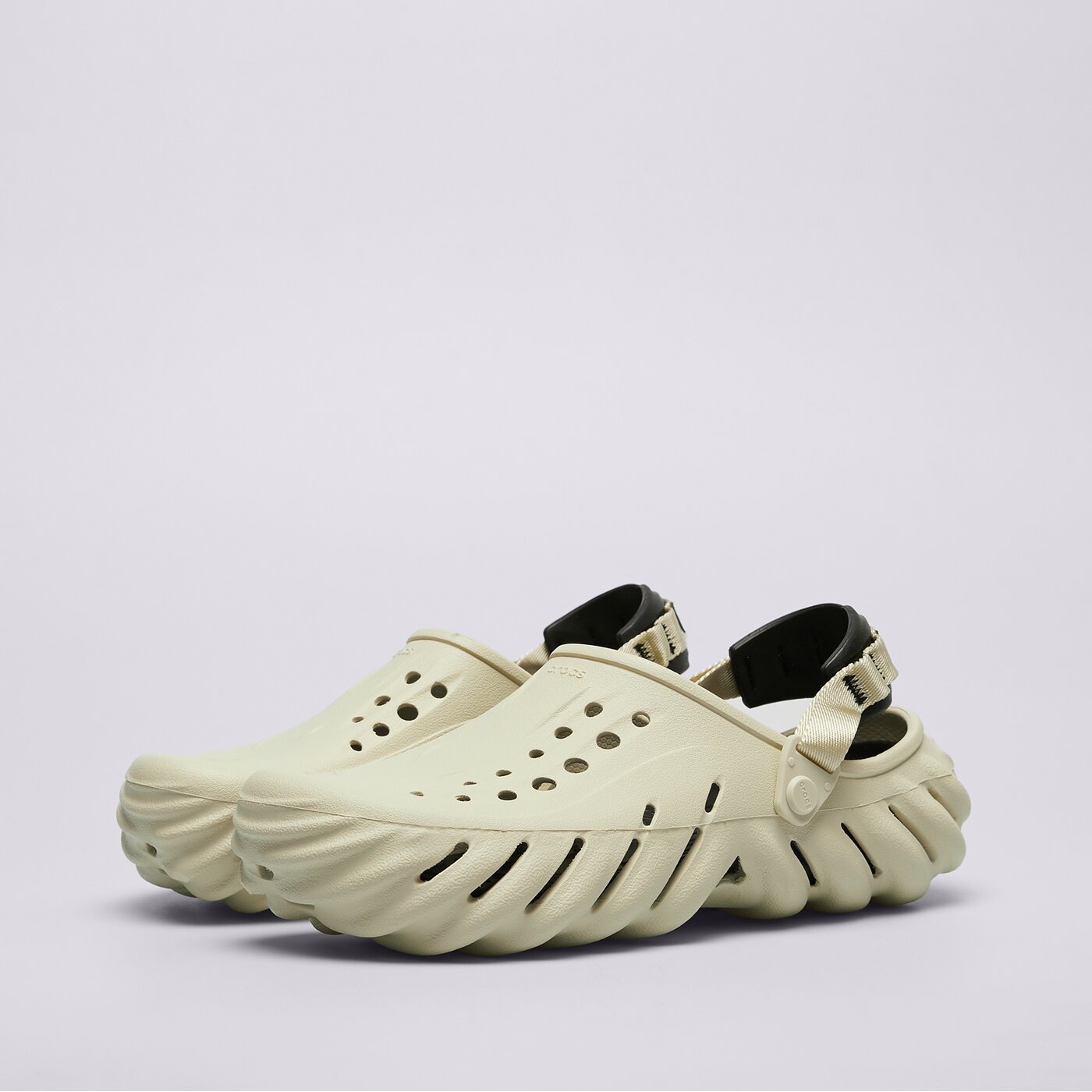 Мъжки чехли и сандали CROCS ECHO CLOG  207937-2yj цвят бежов