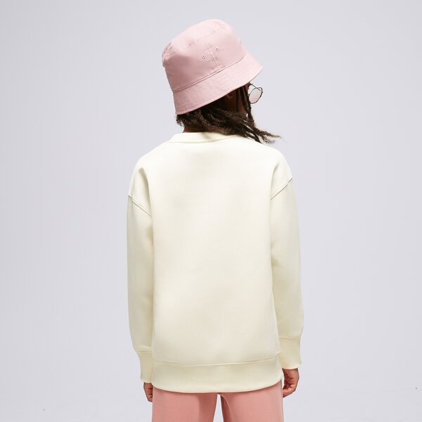 Детски суичър NIKE СУИТЧЪР G NSW CLUB FLC BF CREW LBR dd7473-114 цвят бял