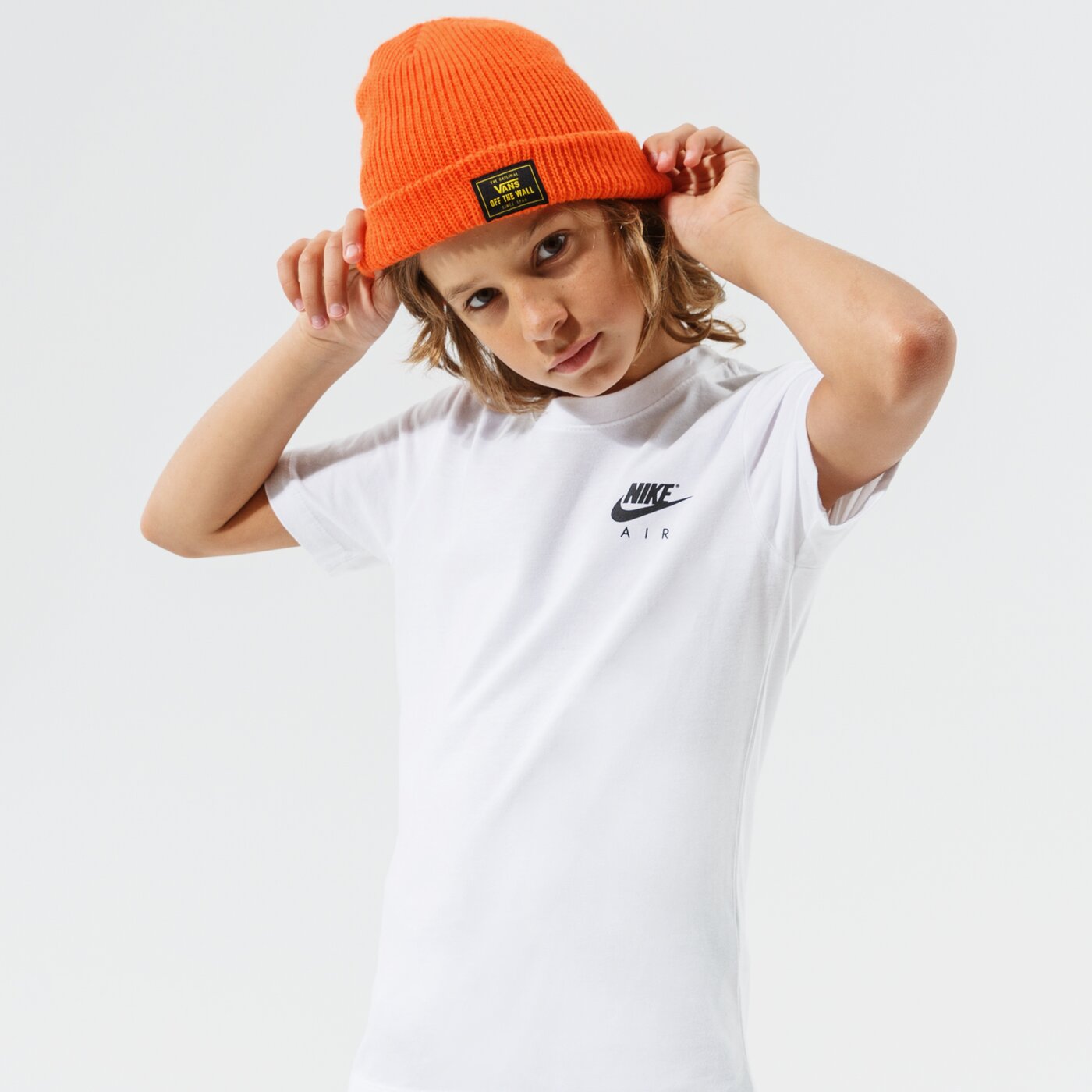 Детска тениска NIKE ТЕНИСКА B NSW TEE AIR C/S FA21 BOY dj6613-100 цвят бял