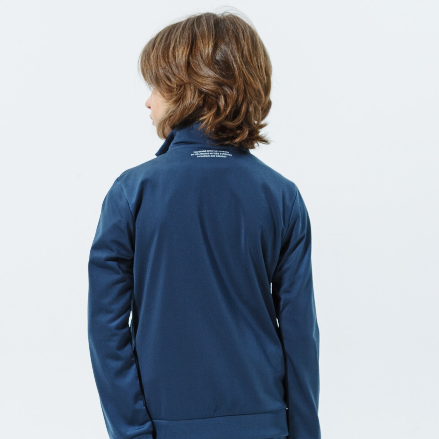 Детски суичър ADIDAS СУИТЧЪР СЪС ЗАКОПЧАВАНЕ TRACKТОП MM gn7437 цвят син