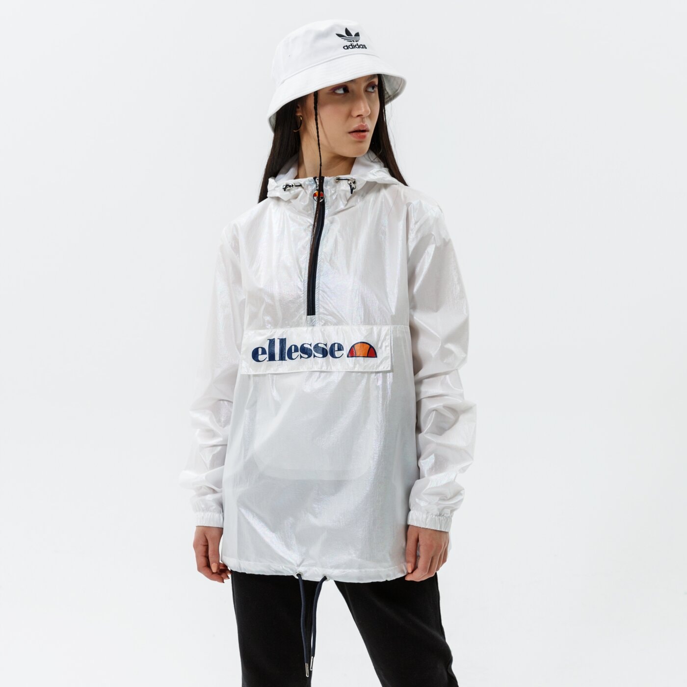 Дамско преходно яке ELLESSE ЯКЕ ADALINE OH JACKET IRID sgi11063934 цвят бял