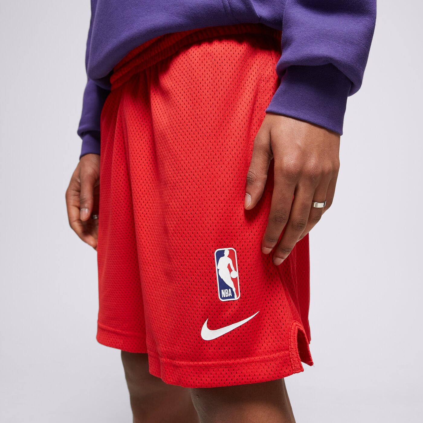 Мъжки къси панталони NIKE ШОРТИ CHI M NK PLAYER SHRT NBA dn8228-657 цвят червен