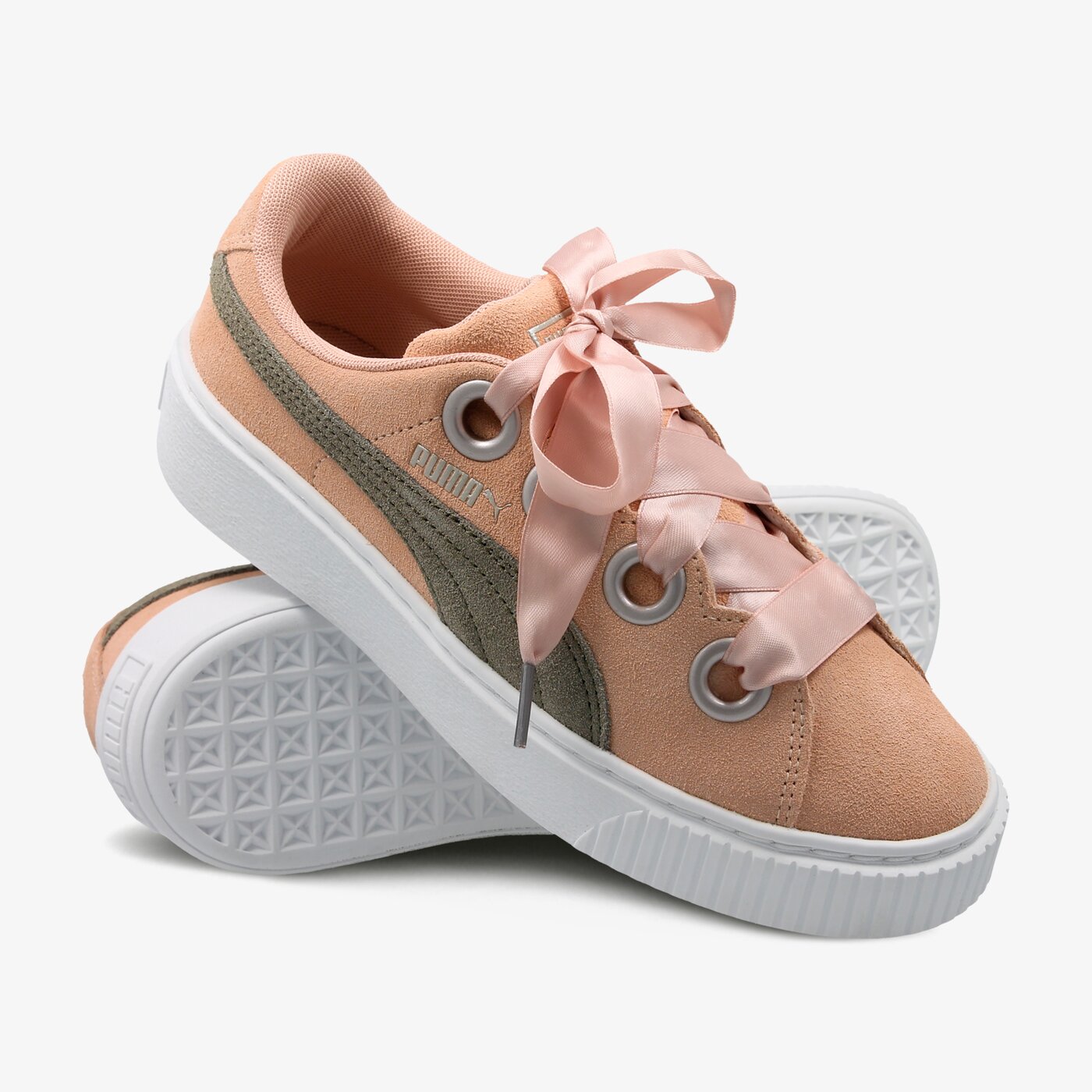 Детски маратонки PUMA PLATFORM KISS JR 36745904 цвят розов