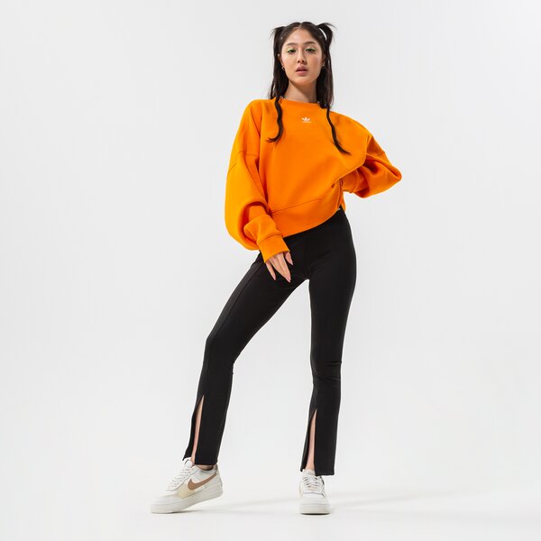 Дамски суичър ADIDAS СУИТЧЪР SWEATSHIRT hf7477 цвят оранжев