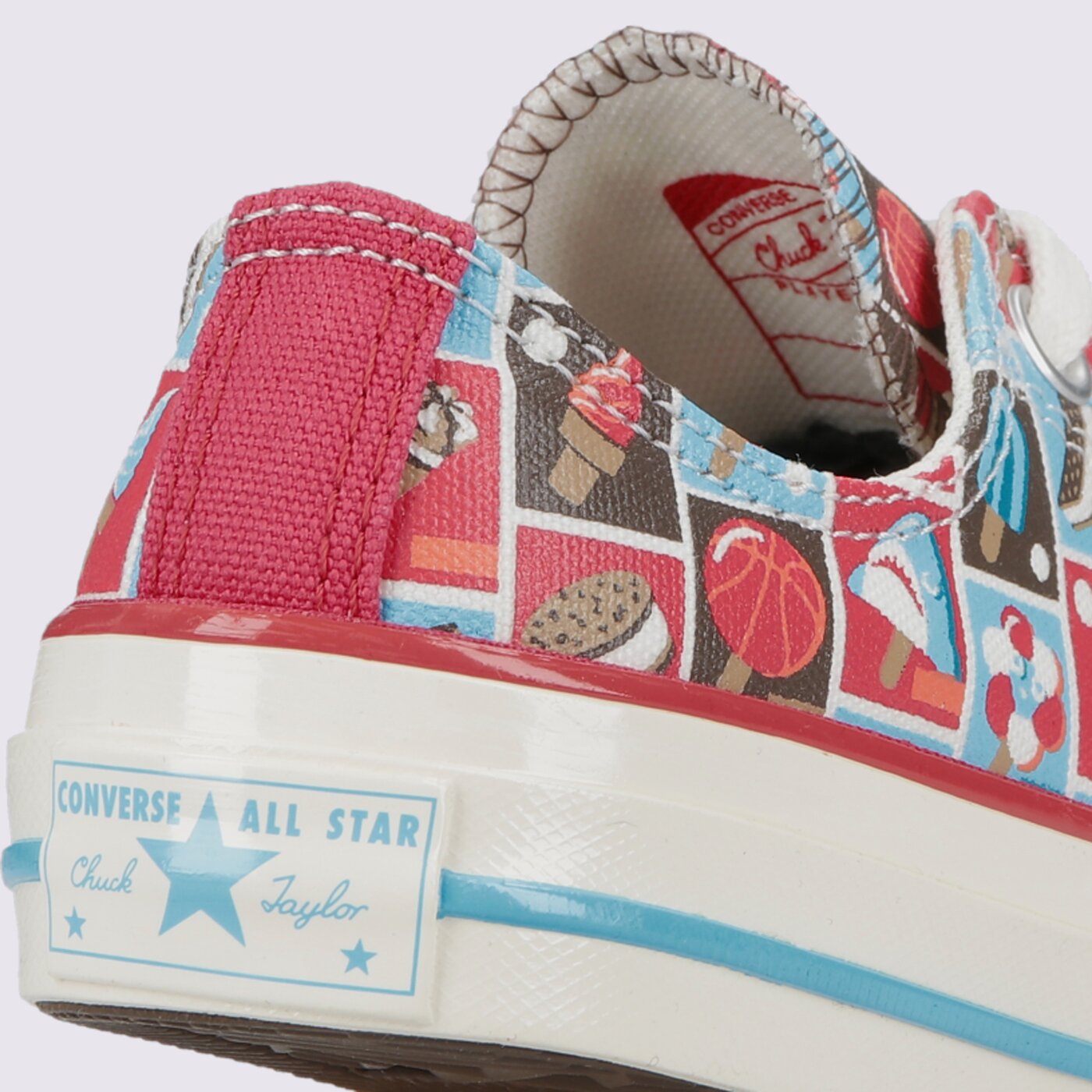 Детски маратонки CONVERSE CHUCK 70 a00519c цвят червен