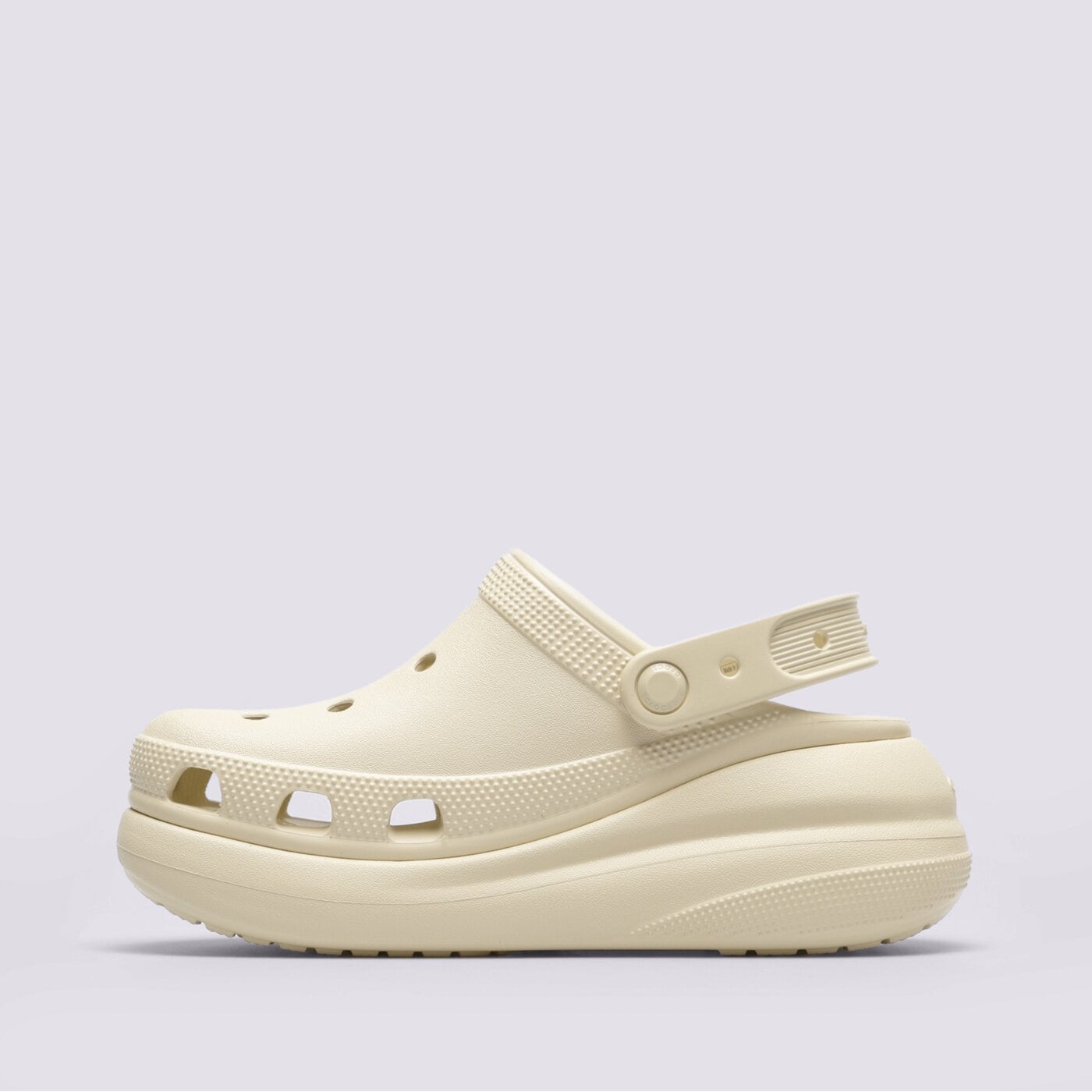 Дамски чехли и сандали CROCS CLASSIC CRUSH CLOG 207521-2y2 цвят бежов