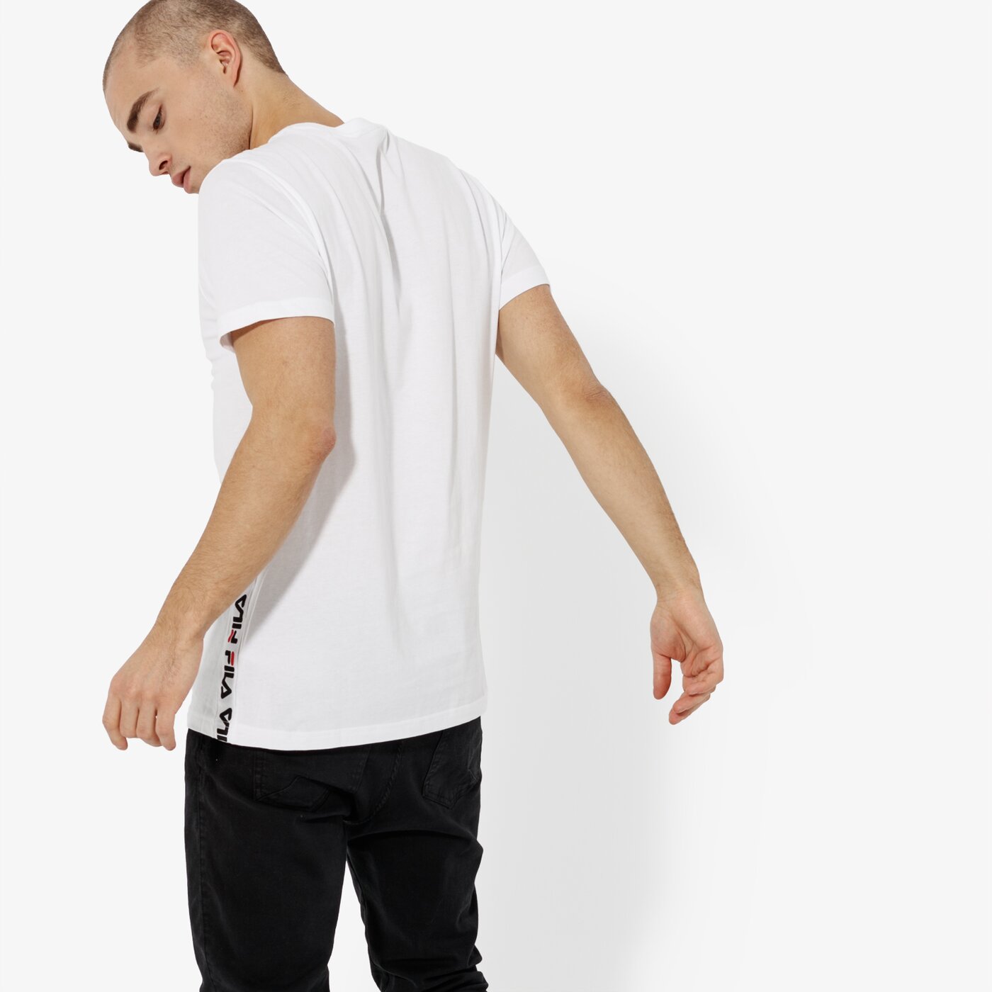 Мъжка тениска FILA ТЕНИСКА SS TALAN TEE SS 682362m67 цвят бял